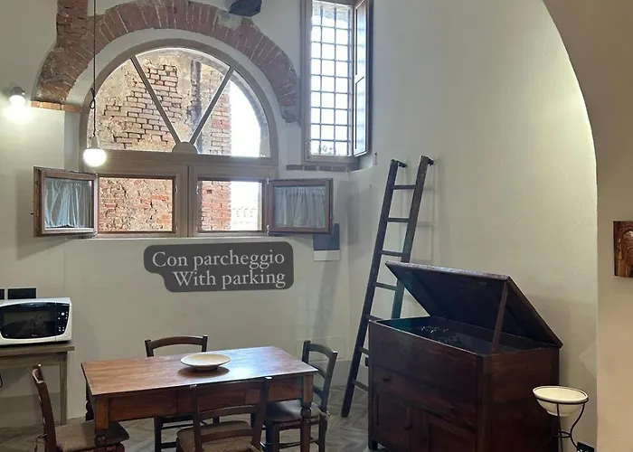 Апартаменты Loft Vicolo Di Vallepiatta 2 Min Piazza Del Campo Con Parcheggio