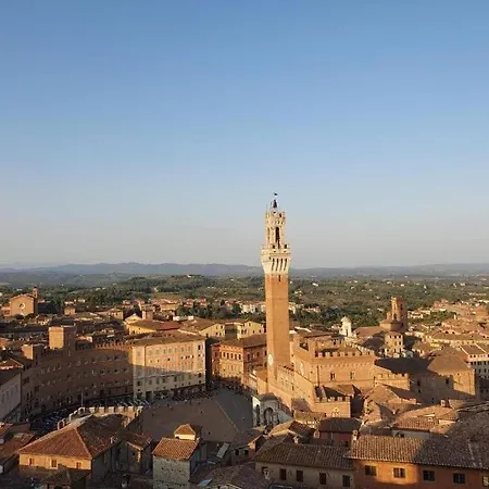 Loft Vicolo Di Vallepiatta 2 Min Piazza Del Campo Con Parcheggio Daire