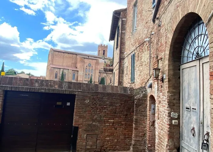 Loft Vicolo Di Vallepiatta 2 Min Piazza Del Campo Con Parcheggio