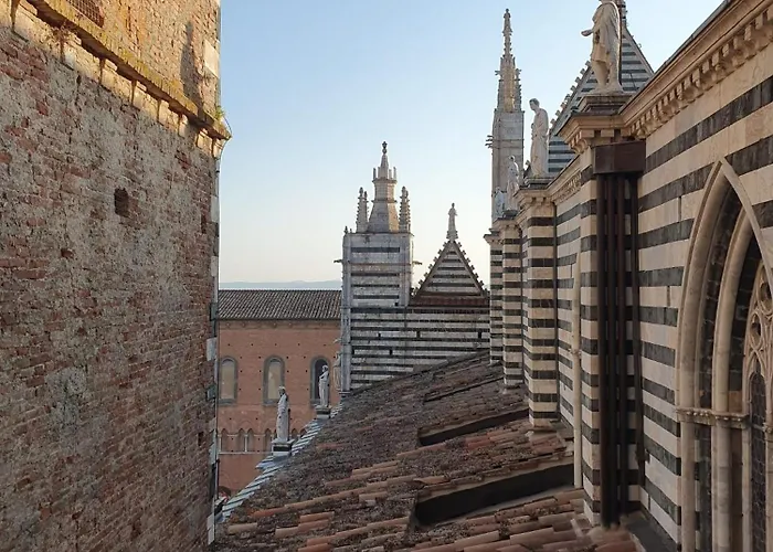 Loft Vicolo Di Vallepiatta 2 Min Piazza Del Campo Con Parcheggio Siena